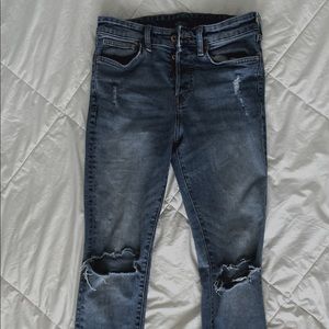 H&M men’s super skinny jeans.